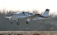 G-HOPE @ EGFH - Visiting Bonanza departing Runway 10. - by Roger Winser