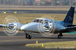 G-OXFF @ EGBJ - at Staverton - by Chris Hall