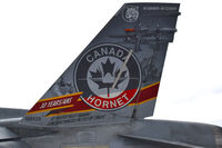 188928 @ KBOI - Left tail fin. 410 Sq., Cold Lake, Alberta, Canada. - by Gerald Howard
