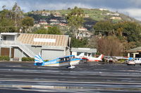 N5035N @ SZP - 1978 Bellanca 8KCAB DECATHLON, Lycoming AEIO-320 150 Hp, taxi to Rwy 22 - by Doug Robertson