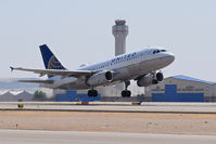 N855UA @ KBOI - Take off from RWY 28R. - by Gerald Howard