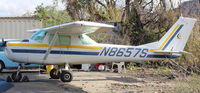 N8657S @ SZP - 1965 Cessna 150F, Continental O-200 100 Hp - by Doug Robertson