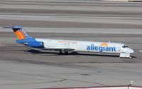 N873GA @ KLAS - MD-88 - by Mark Pasqualino