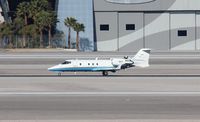 N57 @ KLAS - Learjet 60 - by Mark Pasqualino