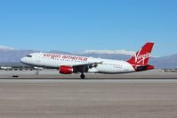 N642VA @ KLAS - Airbus A320 - by Mark Pasqualino
