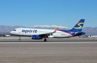N622NK @ KLAS - Airbus A320 - by Mark Pasqualino