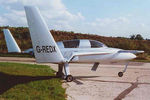 G-REDX @ EGSV - Old Buckenham Airfield - by Keith Sowter