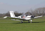G-BEVW @ EGSV - Old Buckenham Airfield - by Keith Sowter