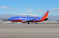 N637SW @ KLAS - Boeing 737-300 - by Mark Pasqualino