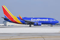 N756SA @ KBOI - Landing RWY 10R. - by Gerald Howard