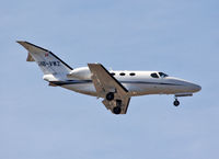 HB-VWZ @ LFBO - Landing rwy 32L - by Shunn311