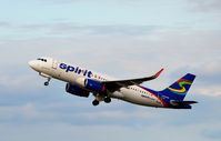 N635NK @ KATL - takeoff Atlanta - by Ronald Barker