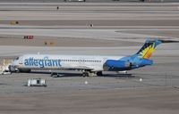 N404NV @ KLAS - MD-88 - by Mark Pasqualino