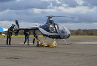 G-UMBL @ EGTF - Guimbal Cabri G2 at Fairoaks. - by moxy