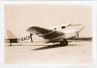 F-BACP - that is an old photo y found with papers from my grandfather - by unknow