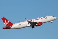 N365VA @ KLAS - Airbus A320