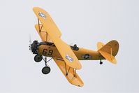 F-AZNF @ LFFQ - Naval Aircraft Factory N3N-3, On display, La Ferté-Alais (LFFQ) air show 2016 - by Yves-Q