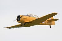 F-AZVN @ LFFQ - North American T-6G Texan, On display, La Ferté-Alais airfield (LFFQ) Airshow 2016 - by Yves-Q