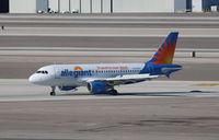 N306NV @ KLAS - Airbus A319 - by Mark Pasqualino