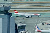 HB-JMA @ KSFO - Shot taken from the new control tower at SFO. 2016. - by Clayton Eddy