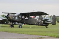 F-GJBF @ LFFQ - Max Holste MH-1521C-1 Broussard, Static display, La Ferté-Alais airfield (LFFQ) Air show 2016 - by Yves-Q