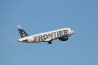 N209FR @ KLAS - Airbus A320