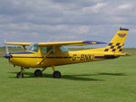 G-BNKI @ EGSV - Visiting aircraft