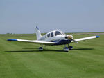 G-EFCM @ EGSV - Visiting aicraft - by Keith Sowter