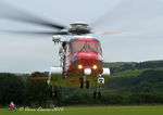 G-MCGK - Taken when bringing a casualty to Aberystwyth Hospital