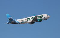 N238FR @ KLAS - Airbus A320