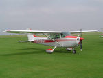G-BRZS @ EGSV - Visiting aircraft - by Keith Sowter