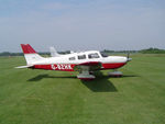 G-BZHK @ EGSV - Visiting aircraft - by Keith Sowter