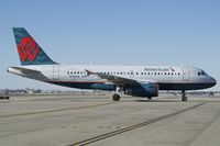 N838AW @ KBOI - Taxi to the gate from RWY 28R. - by Gerald Howard