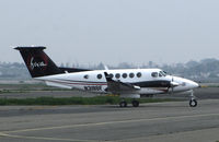 N318BF @ KCCR - FWA LLC (Stockton, CA) 1997 Raytheon Aircraft B200 arriving at foggy Bucanan Field (Concord, CA) - by Steve Nation