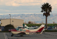 N4134B @ KSQL - Ashland, OR-based 1974 Bellanca 17-31ATC on visitor's ramp @ San Carlos Airport, CA - by Steve Nation