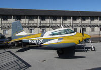 N2672C @ KSQL - Clipper Sky LLC (Las Vegas, NV) 1955 (!) Cessna 310 @ San Carlos Airport, CA - by Steve Nation