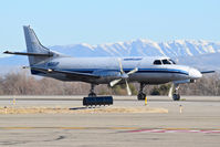 N561UP @ KBOI - Landing roll out on RWY 10R. - by Gerald Howard