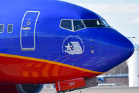 N288WN @ KBOI - Tuskegee Airmen nose art. - by Gerald Howard
