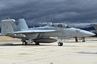 166946 @ KBOI - Parked on south GA ramp. VAQ-129  “Vikings”,NAS Whidbey Island, WA.