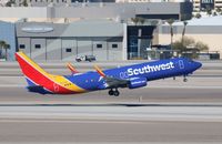 N8654B @ KLAS - Boeing 737-800 - by Mark Pasqualino