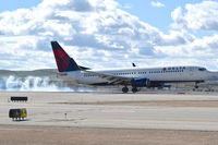 N3730B @ KBOI - Touch down on RWY 28R. - by Gerald Howard