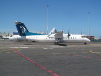 ZK-NEM @ NZAA - pushback completed - by magnaman