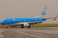 PH-BGI @ EGSH - Leaving Norwich in later colour scheme. - by keithnewsome