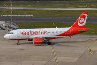 HB-JOY @ EDDL - Airbus A319-112 - 4T BHP Belair Airlines opr for Air Berlin AB colours - HB-JOY - 30.03.2016 - DUS - by Ralf Winter