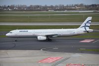 SX-DVZ @ EDDL - Airbus A321-231 - A3 AEE Aegeon Airlines - SX-DVZ - 30.03.2016 - DUS - by Ralf Winter