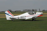 G-OEZY @ EGSV - Visiting aircraft