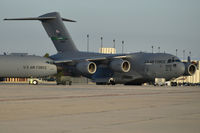 96-0003 @ KBOI - Parked on Idaho ANG ramp with several KC-135Rs to assist in Middle East deployment. 62nd AW (446th AW) McChord AFB, WA. - by Gerald Howard