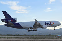 N583FE @ KBOI - Landing RWY 10R. Flew in to assist in 124th Fighter Wing's deployment to Middle East. - by Gerald Howard