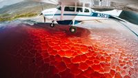 N30MS - over lake natron in Tanzania - by Unknown
