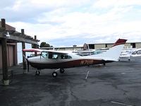 N7UB @ KPAO - Locally-based 1976 Cessna T210M Turbo Centurion @ Palo Alto Airport, CA - by Steve Nation